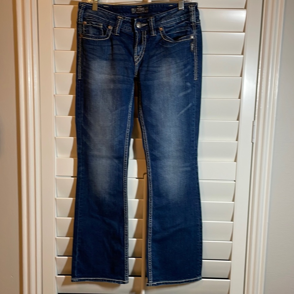 Silver Aiko Bootcut Jeans